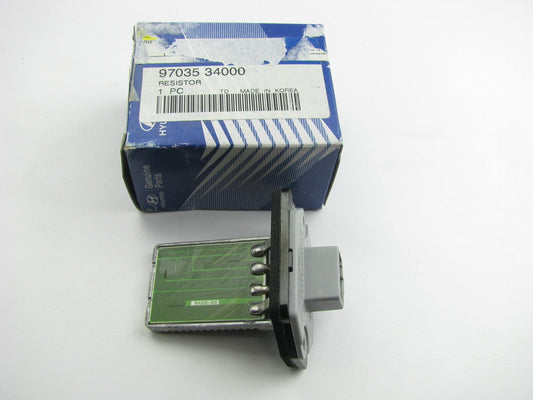 NEW GENUINE A/C Blower Motor Resistor OEM For 2000-2002 Hyundai Accent