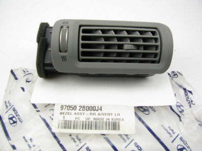 NEW GENUINE Rear Left Pillar Lower A/C Vent Grille OEM For 2007-09 Santa Fe GRAY