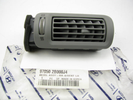 NEW GENUINE Rear Left Pillar Lower A/C Vent Grille OEM For 2007-09 Santa Fe GRAY