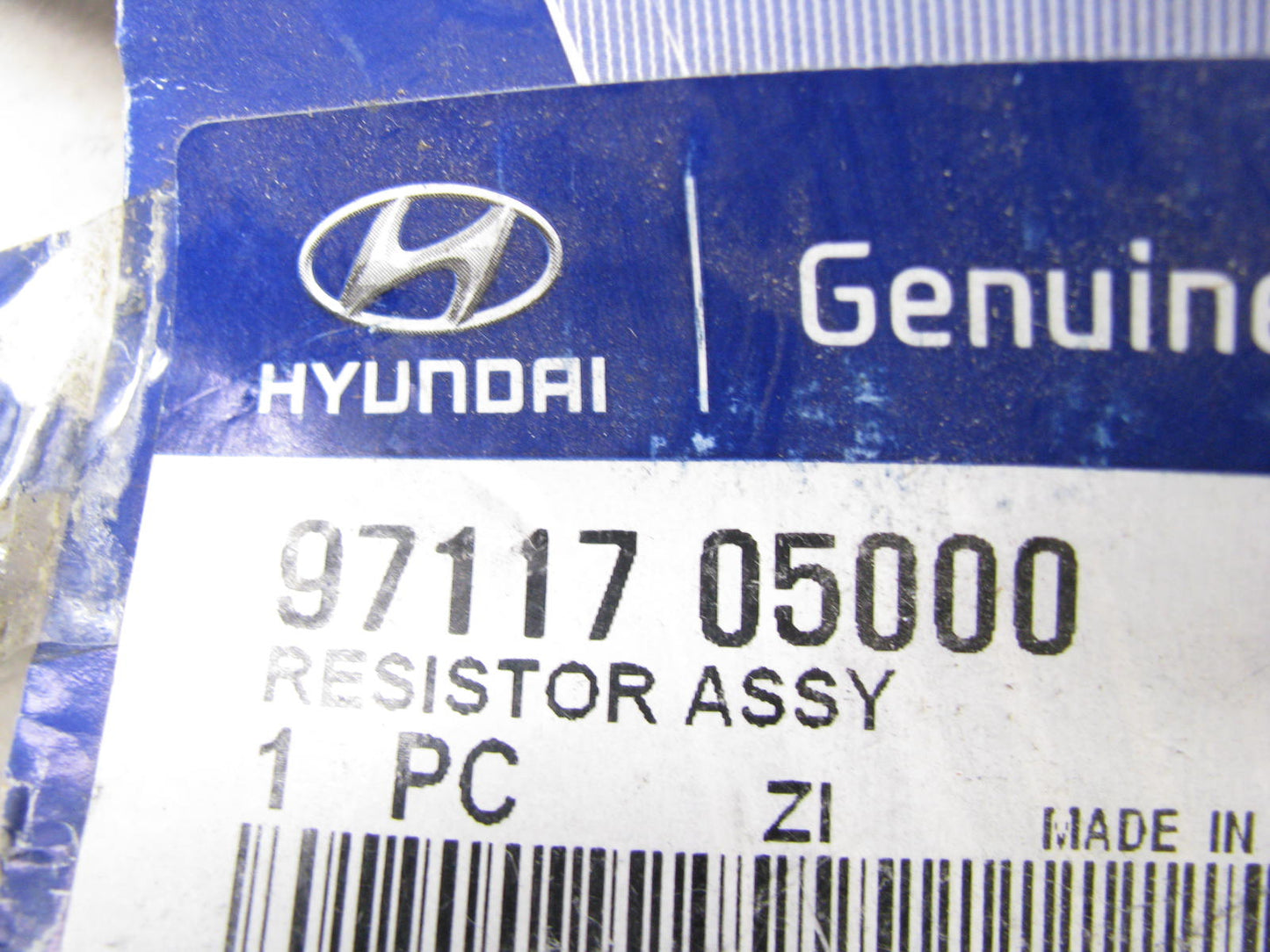 NEW GENUINE A/C Blower Motor Resistor OEM For Hyundai 9711705000