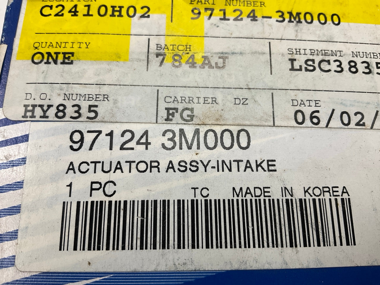 NEW GENUINE Heater Blend Door Actuator Motor For  09-14 Genesis, 11-16 Equus