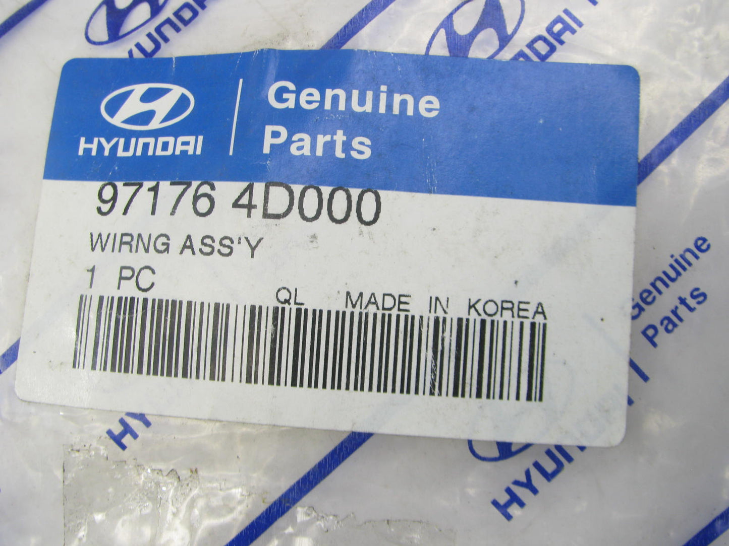 NEW - OEM 971764D000 Evaporator Heater Wire Harness For 06-08 Hyundai Entourage