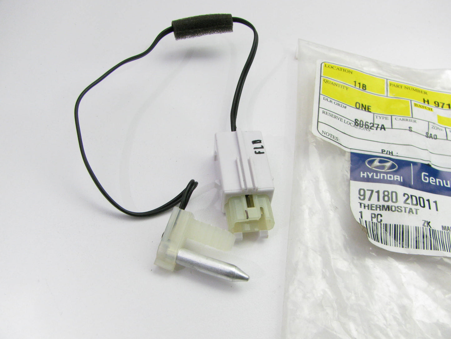 NEW - OEM 971802D011 HVAC Evaporator Temperature Thermostat Switch For Hyundai