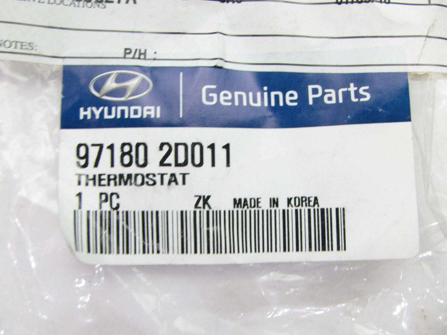NEW - OEM 971802D011 HVAC Evaporator Temperature Thermostat Switch For Hyundai