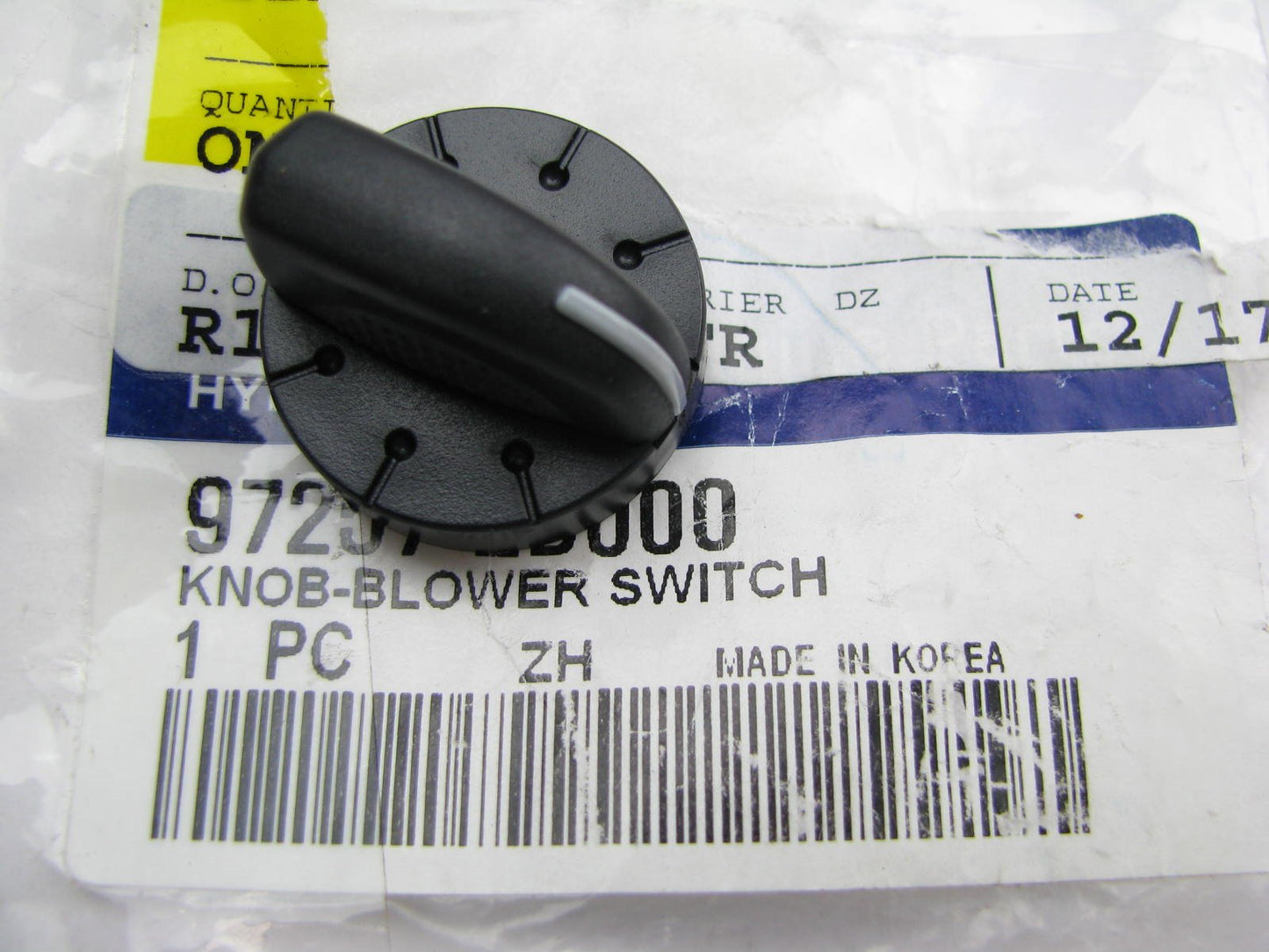 New Genuine A/C Heater Switch Dash Control Knob OEM For 01-06 Elantra 972572D000