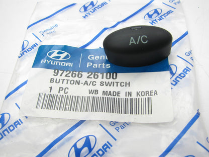 NEW - OEM 9726626100 A/C Switch Button For 2001-2006 Hyundai Santa Fe