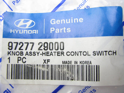 NEW GENUINE A/C Heater Temp Switch Knob OEM For 1995-1998 Elantra 9727729000