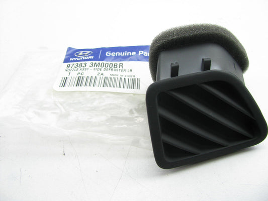 LEFT Side Windshield Defrost Air Vent Outlet Nozzle BLACK OEM For 09-14 Genesis