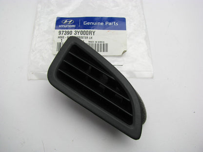New OEM Left Windshield Glass Dash Defroster Grille Vent Black For 11-16 Elantra