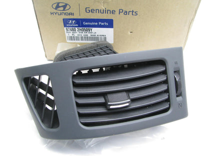 New A/C Air Vent Grille Duct Outer Left Black For 08-10 Hyundai Elantra SEDAN