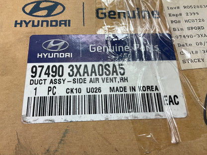 NEW Outer Right Passengers Side A/C Air Vent OEM For 14-16 Elantra, Korean Built