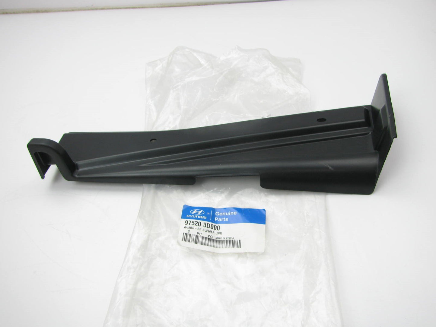 New OEM Rear Bumper Lower Guard Left Driver For 02-05 Sonata 975203D000