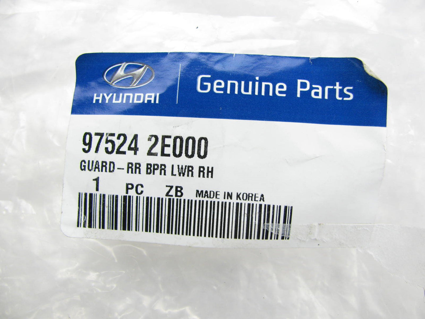 Rear Quarter Panel Right Passengers Side Moulding Guard OEM For 2005-09 Tucson