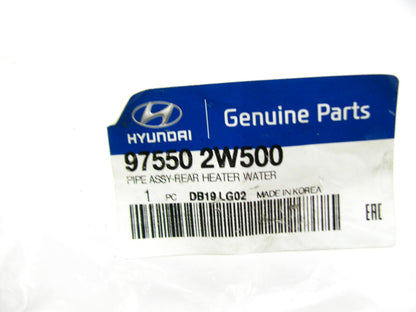 NEW Rear Heater Water Coolant Tube Pipe OEM For 16-20 Sorento 2.4L 975502W500