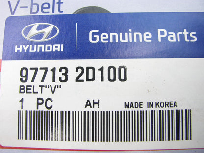 NEW Serpentine Belt OEM For 2001-12 Elantra, 2003-08 Tiburon 2.0L I4 977132D100