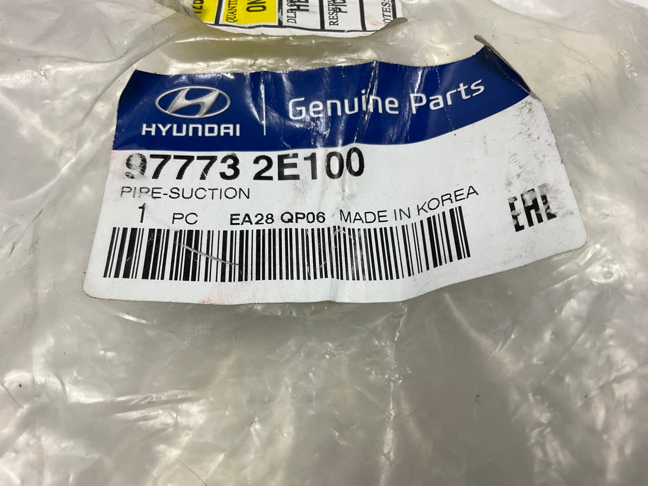 NEW GENUINE A/C Suction Line Tube Pipe OEM For 05-09 Tucson 2.0L 977732E100