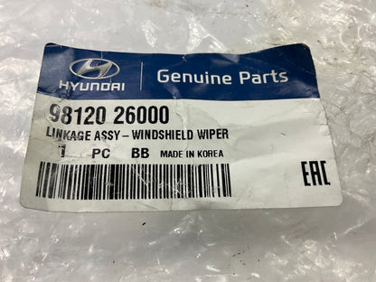 NEW Windshield Wiper Linkage OEM For 2001-2004 Hyundai Santa Fe 9812026000