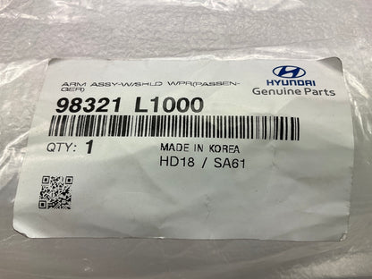 Right Passengers Side Windshield Wiper Arm OEM For 2020-2023 Sonata 98321L1000