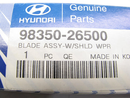 New Genuine Front Left Drivers Side Windshield Wiper Blade OEM For Hyundai 22''