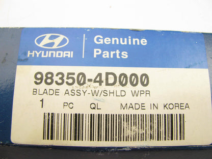 New Genuine Front Left Windshield Wiper Blade OEM For Hyundai 983504D000