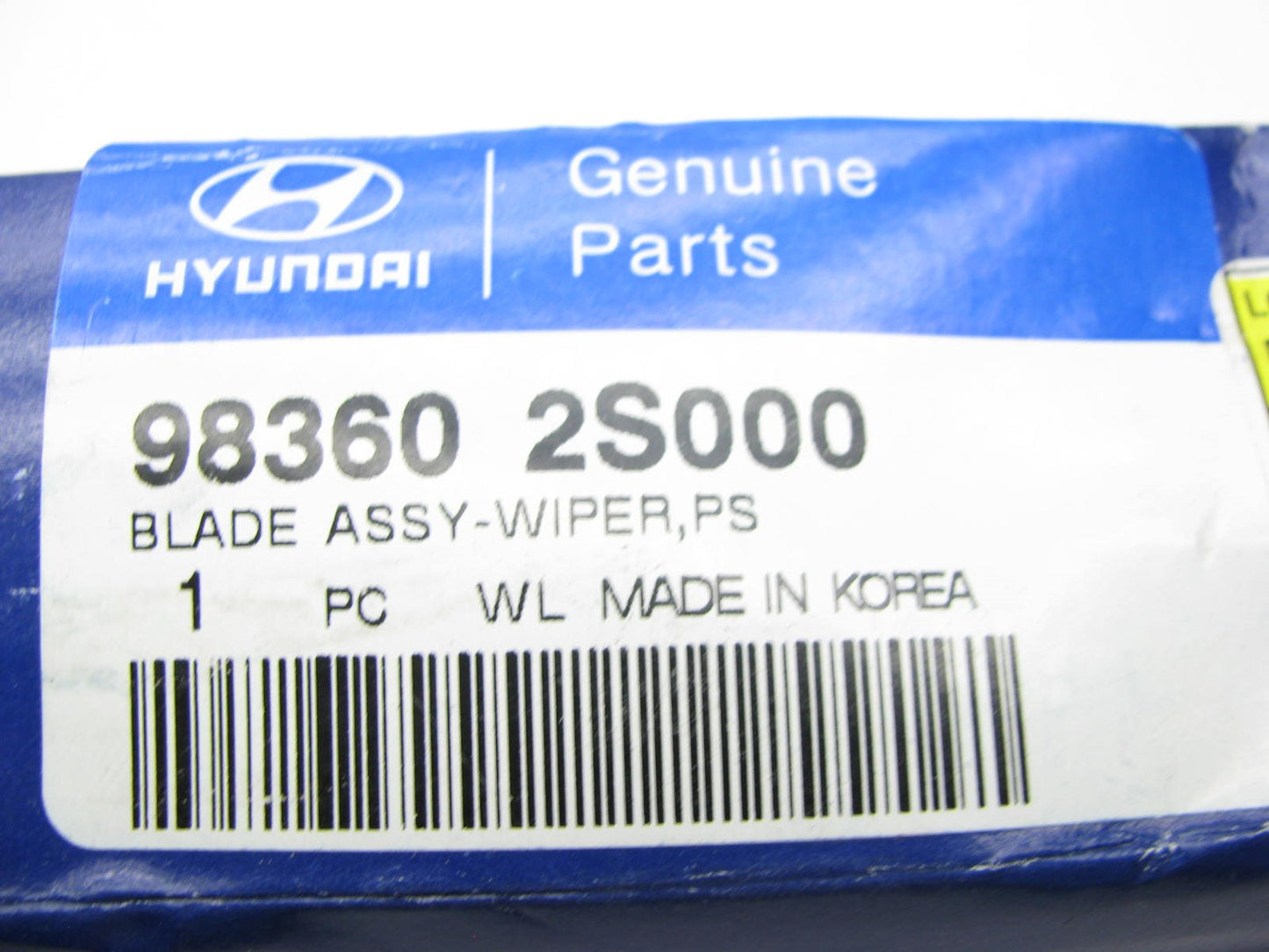 New Genuine RIGHT Passenger Side Windshield Wiper Blade OEM For 2010-2015 Tucson