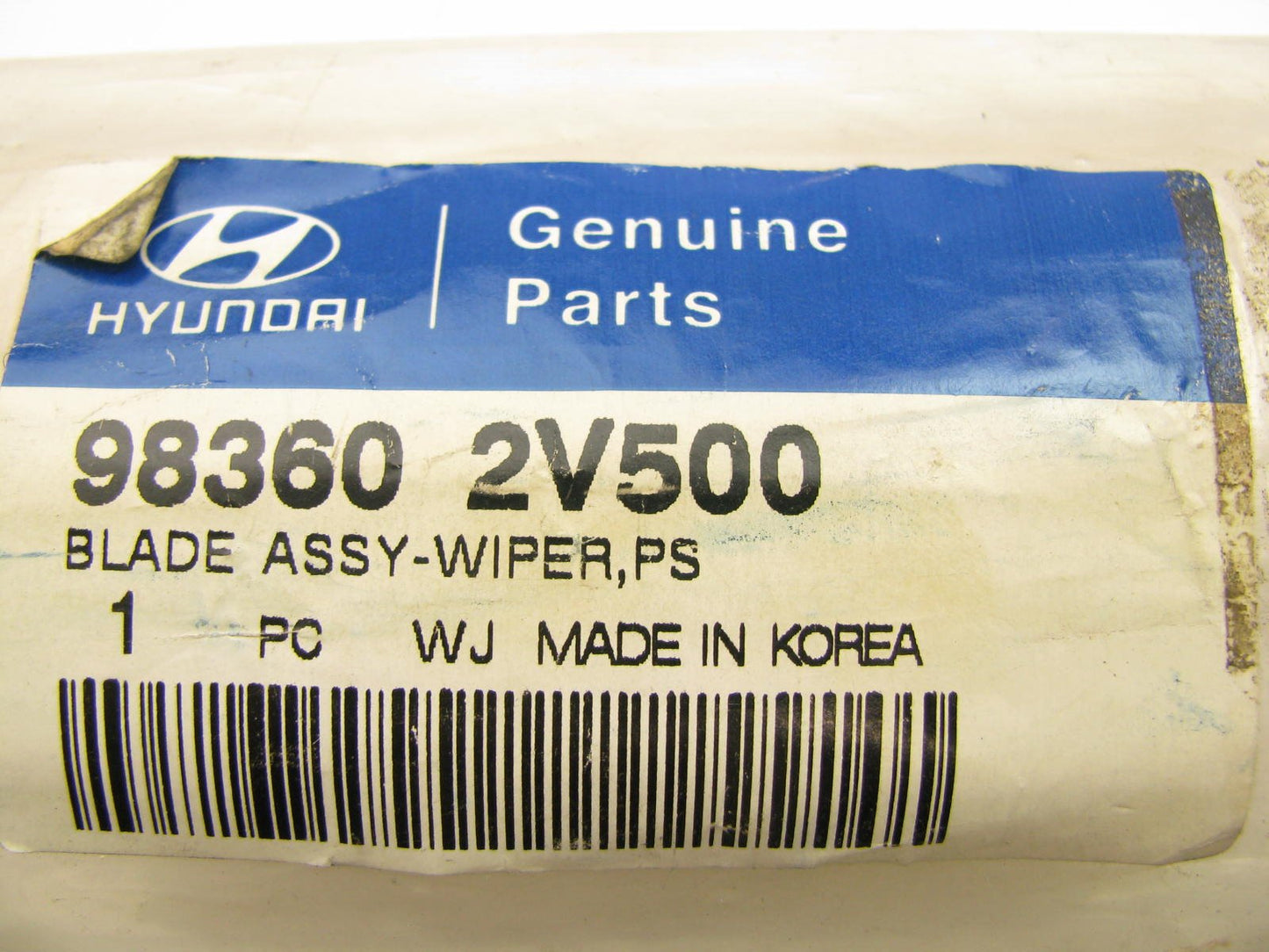 NEW Right Side Windshield Wiper Blade OEM For Hyundai 983602V500