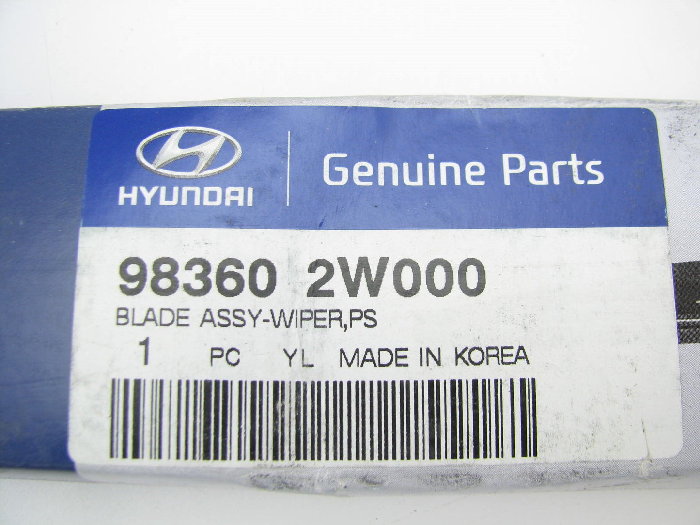 NEW OEM 983602W000 Front Right Windshield Wiper Blade For 14-19 Hyundai Sante Fe