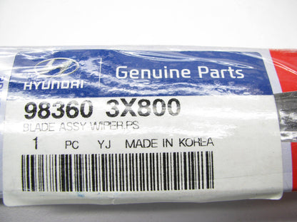 New Genuine RIGHT Passenger Side Windshield Wiper Blade OEM For 13-14 Elantra GT