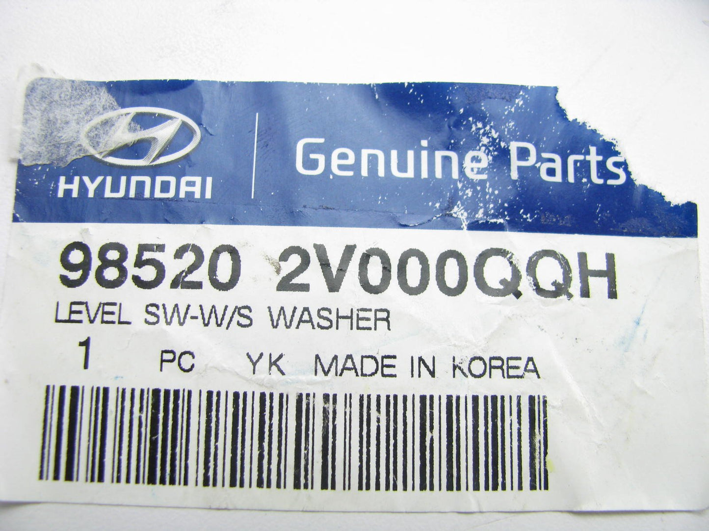 NEW GENUINE Washer Fluid Level Sensor Sender OEM For 2011-2017 Hyundai Veloster