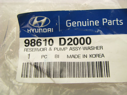 NEW GENUINE Windshield Washer Reservoir & Pump OEM For 2017-2019 Genesis G90