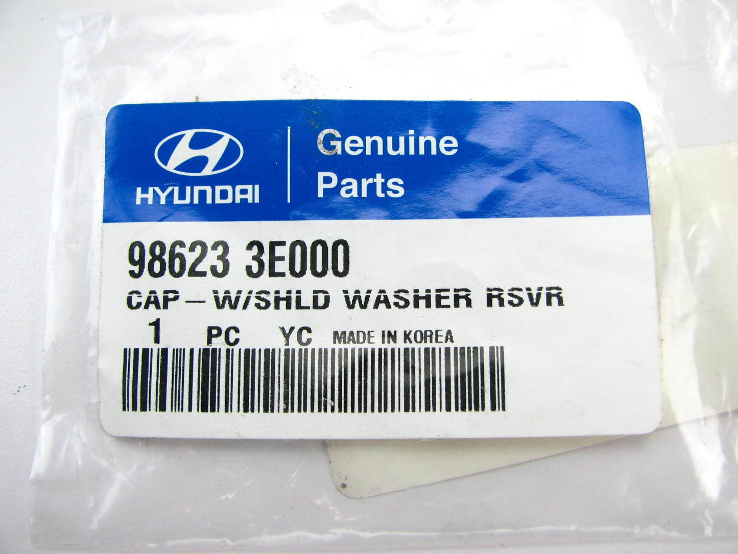 Windshield Wiper Washer Fluid Reservoir Cap OEM For Hyundai 986233E000