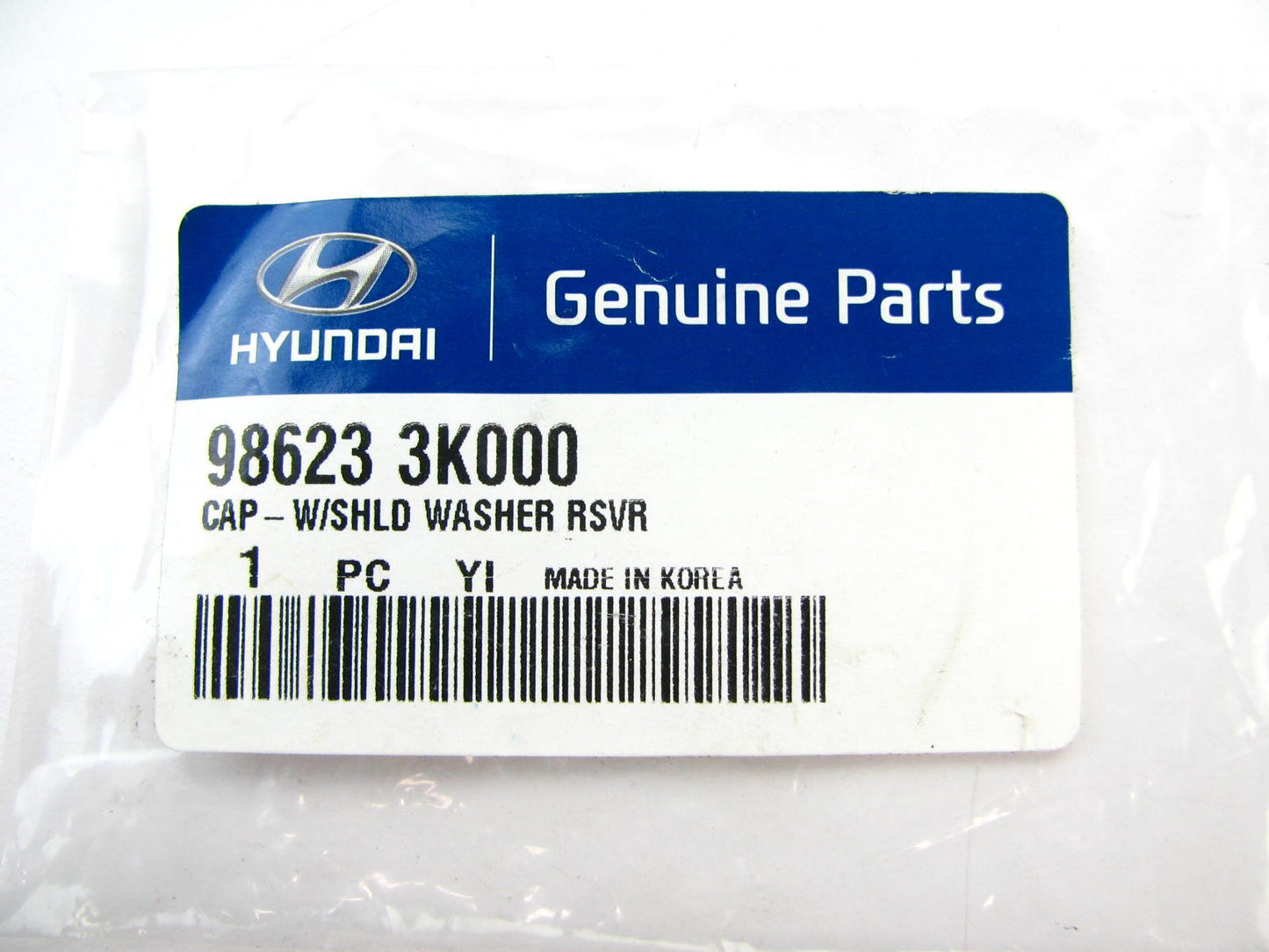 Washer Fluid Reservoir Bottle Cap OEM For Hyundai 986233K000