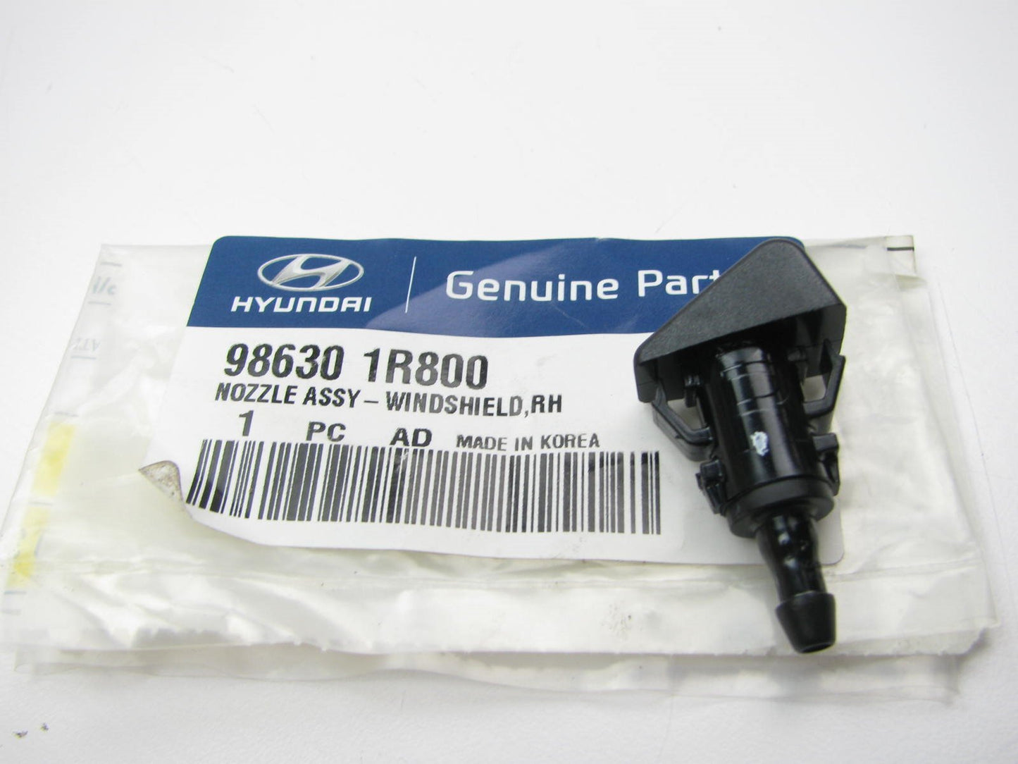 New Front Windshield Washer Nozzle Right Passenger For 12-14 Accent 986301R800
