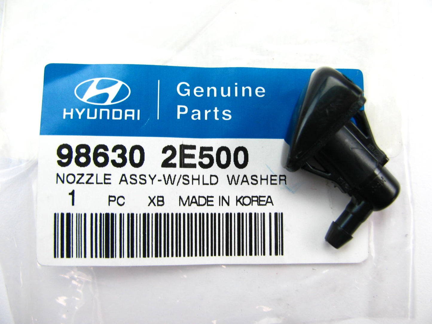 NEW - OEM 986302E500 Windshield Wiper Washer Spray Nozzle For 2009 Tucson