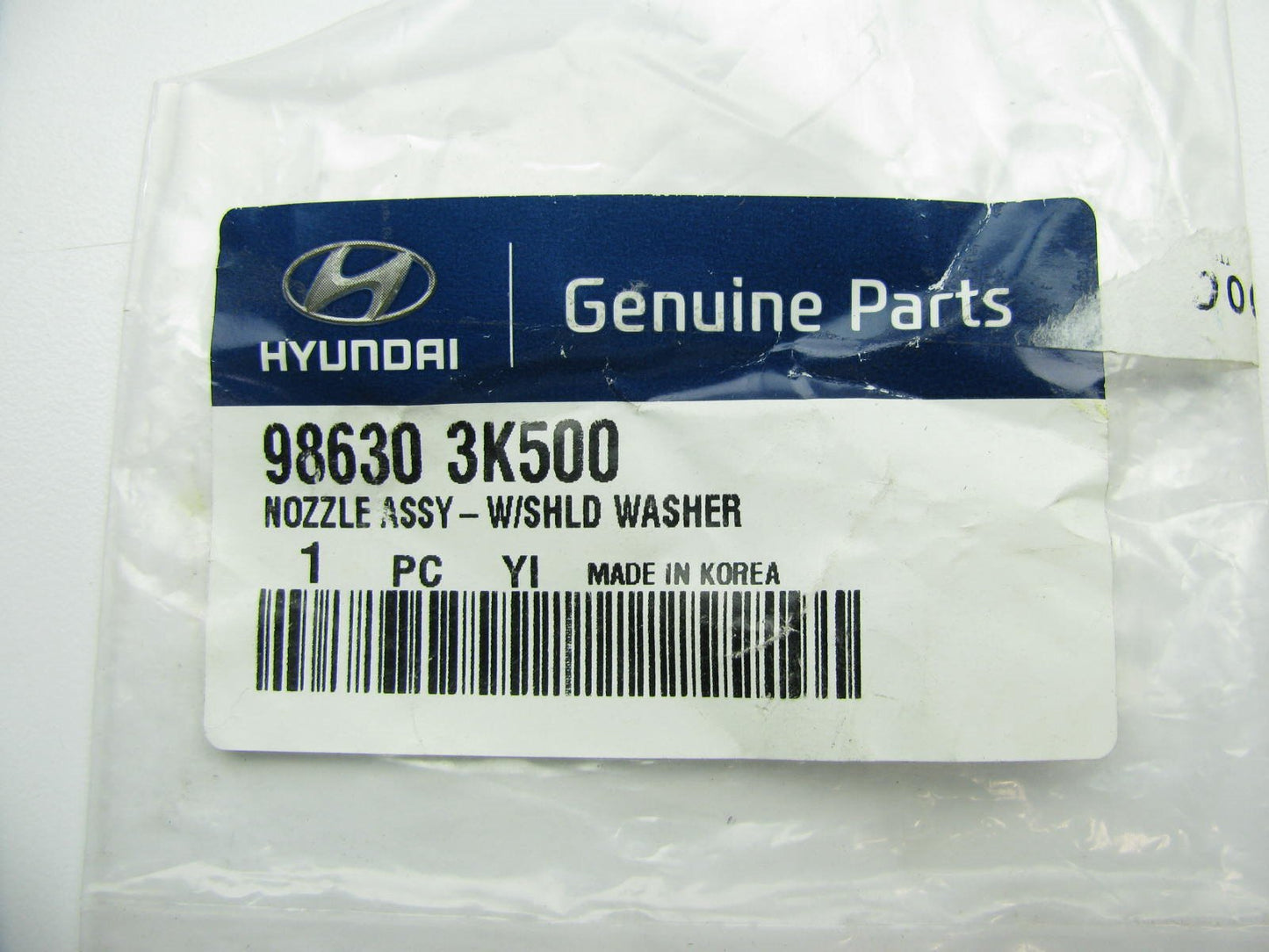 NEW GENUINE Windshield Wiper Washer Nozzle For 06-10 Hyundai Sonata 986303K500