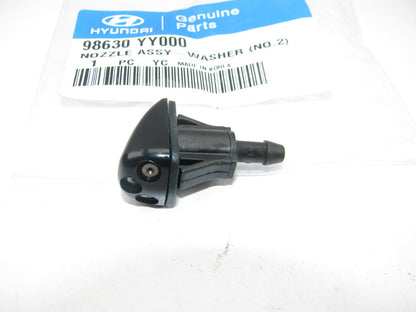 New OEM Windshield Washer Nozzle For 00-08 Tiburon, 03-09 Sorento 98630YY000