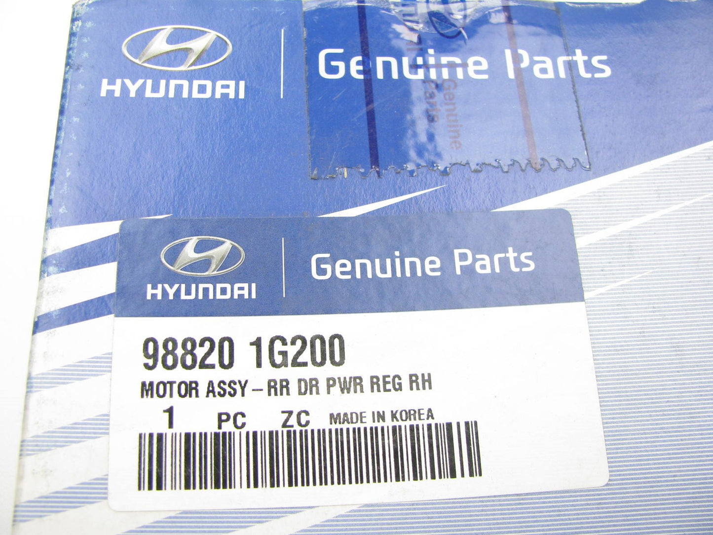 Rear Right Side Power Window Regulator OEM For 06-11 Accent 988201G200