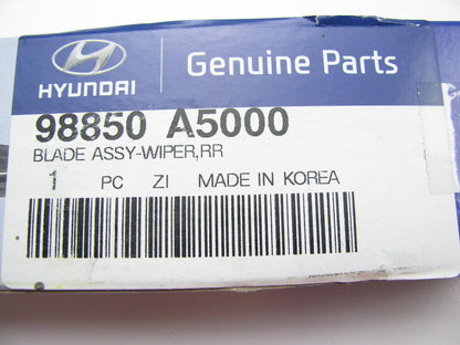 NEW - OEM 98850A5000 Rear Back Glass Wiper Blade For 2013-14 Hyundai Elantra GT