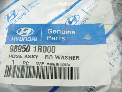 NEW OEM Rear Back Glass Washer Pump Hose Fluid Tube For 12-17 Accent 989501R000