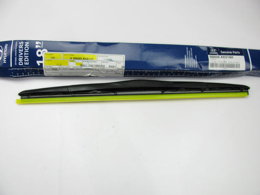 NEW - OEM 99H09AK018H Front Right Aero Windshield Wiper Blade, 18'' For Hyundai