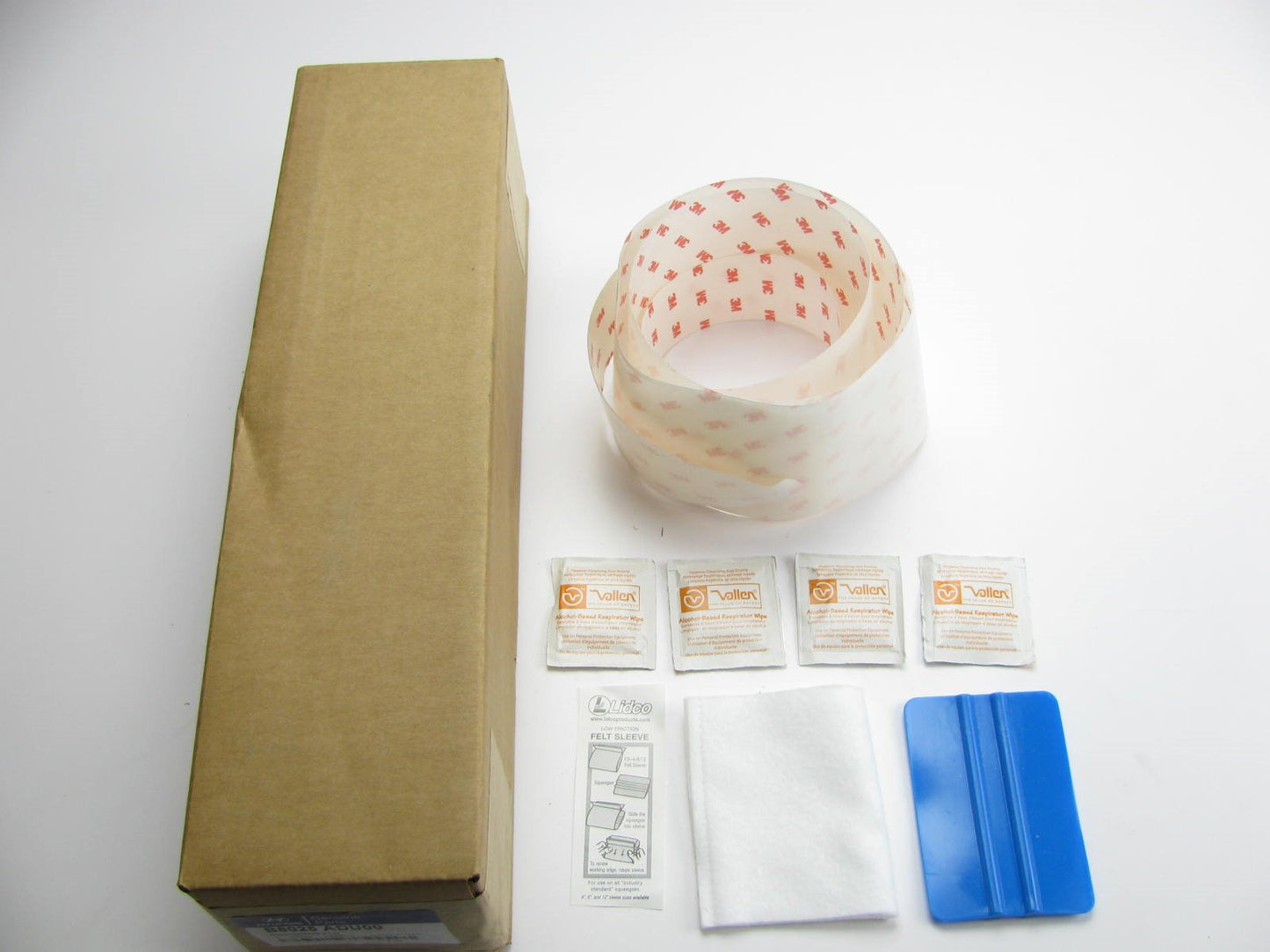 Hood Protective Clear Film Kit OEM For 2013-2015 Hyundai Santa Fe  B8025ADU00
