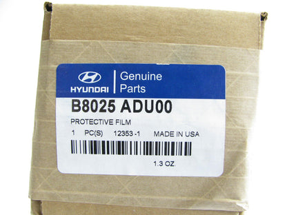 Hood Protective Clear Film Kit OEM For 2013-2015 Hyundai Santa Fe  B8025ADU00