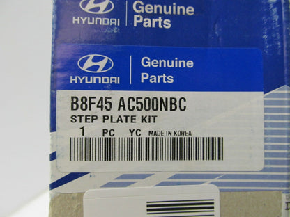 NEW GENUINE Aluminum Door Sill Scuff Plates OEM For 2013-2018 Hyundai Santa Fe