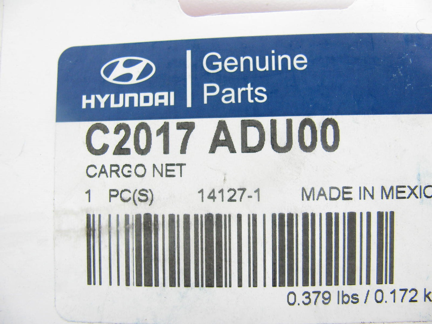 NEW GENUINE Rear Trunk Cargo Net OEM For 2015-2016 Hyundai Sonata C2017ADU00