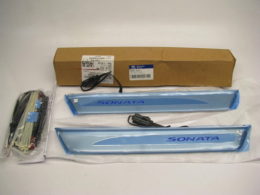 NEW - OEM Illumindated Door Sill Plate LH & RH For 2018-2019 Hyundai Sonata
