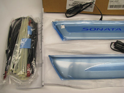 NEW - OEM Illumindated Door Sill Plate LH & RH For 2018-2019 Hyundai Sonata