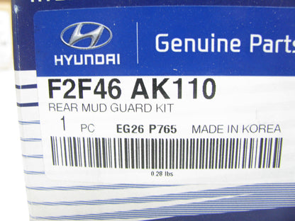 NEW F2F46AK110 REAR Splash Guards / Mud Flaps OEM For 19-20 Hyundai Elantra