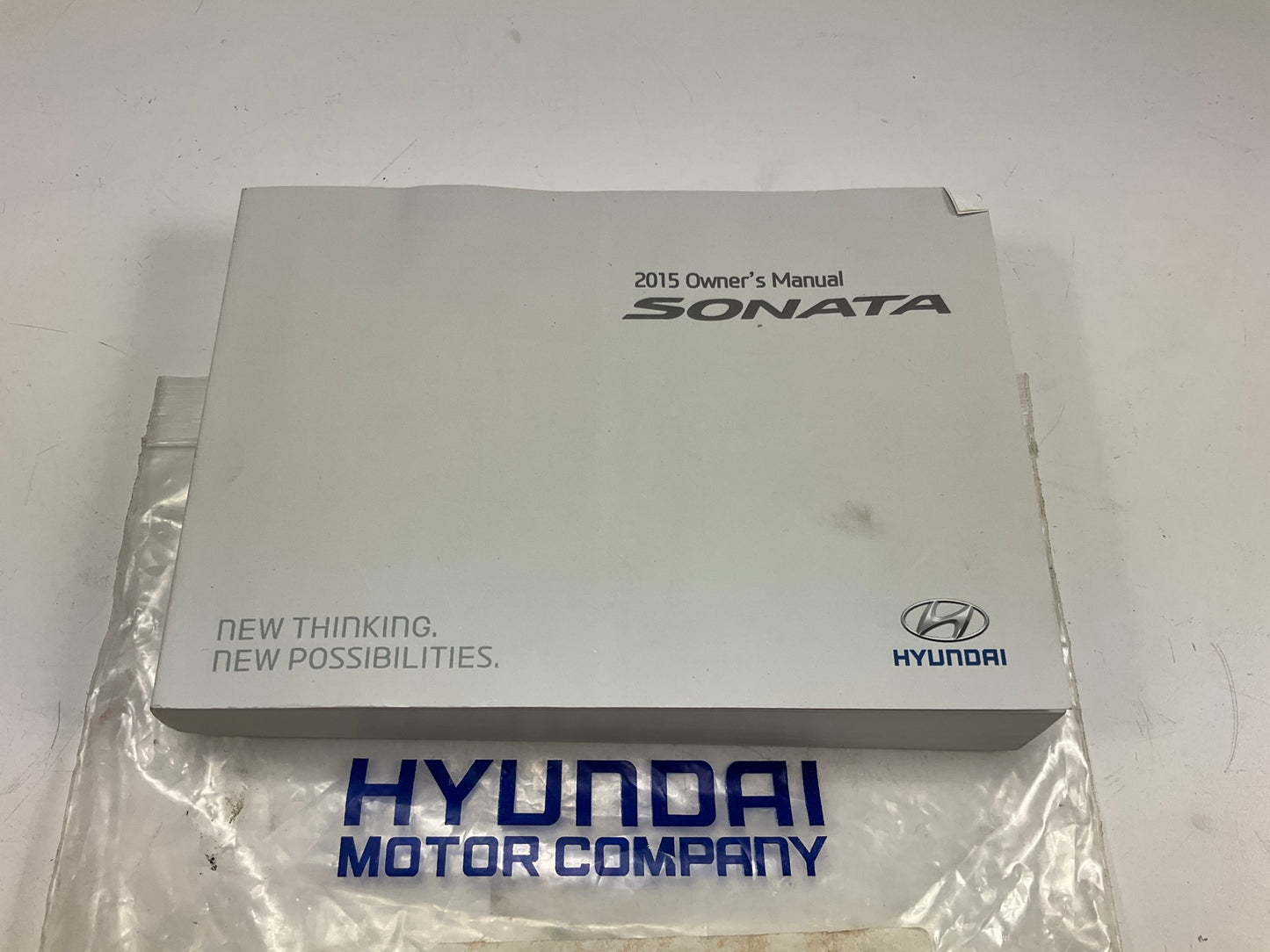 USED - Owners Manual OEM For 2015 Hyundai Sonata FC10EU56M