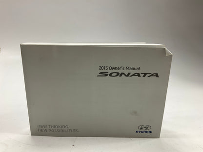 USED - Owners Manual OEM For 2015 Hyundai Sonata FC10EU56M