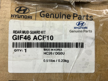 NEW Rear Splash Guards / Mud Flaps OEM For 2022-2024 Hyundai Ioniq 5 GIF46ACF10